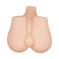 CRAZY BULL Vibrating Missionary Torso - Flesh Vibrating Missionary Torso Masturbator
