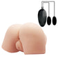 CRAZY BULL Vibrating Doggy Torso - Flesh Vibrating Doggy Style Torso Masturbator