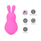Maia BRI - Pink - Pink 9 cm USB Rechargeable Vibrating Bunny Bullet
