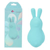 Maia BRI - Teal - Teal 9 cm USB Rechargeable Vibrating Bunny Bullet