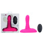 Maia ADIRA - Pink USB Rechargeable Thrusting Vibrator with Wireless Remote