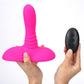 Maia ADIRA - Pink USB Rechargeable Thrusting Vibrator with Wireless Remote