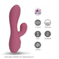 Maia SEDONA - Purple 15.2 cm USB Rechargeable Dual Vibrator