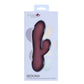 Maia SEDONA - Purple 15.2 cm USB Rechargeable Dual Vibrator
