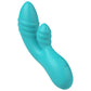 Party Up DALIDA - Teal - Teal 16.2 cm USB Rechargeable Rabbit Vibrator