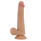 Party Up TIM Slide Skin Dong - Flesh 22 cm Flexible Dildo
