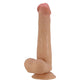 Party Up TIM Slide Skin Dong - Flesh 22 cm Flexible Dildo