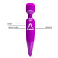 Party Up BRUCE Wand - Pink - Pink 25 cm USB Rechargeable Massage Wand