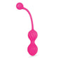 Bodywand Squeeze Remote-Control Pelvic Floor Trainer - Pink USB Rechargeable Weighted Kegel Balls with Remote