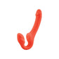 Bodywand ID Access Strapless Strap-On - Orange 15.2 cm USB Rechargeable Strapless Strap-On