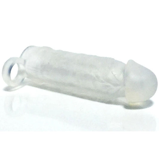 Boneyard Meaty Cock Extender - Clear - Clear Penis Extender Sleeve