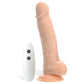 Adam & Eve Adam's True Feel Rechargeable Dildo - Flesh 17.8 cm (7'') USB Rechargeable Vibrating Dong