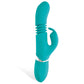 Adam & Eve Eve's Rechargeable Thrusting Rabbit - Green 22.9 cm (9'') USB Rechargeable Thrusting Rabbit Vibrator