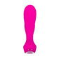 Adam & Eve Rechargeable Dual Entry Vibe - Pink USB Rechargeable Vibrator with Remote Control