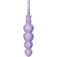 Evolved Sweet Treat - Purple 11.5 cm Beaded Butt Plug with Handle