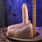 Evolved EASY RIDER LIGHT - Flesh USB Rechargeable Male Torso with Vibrating 17.8 cm Penis