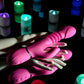 Evolved PINK DRAGON - Pink 24.2 cm USB Rechargeable Thrusting Rabbit Vibrator