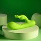 Evolved BRAT BUNNY - Green 16.2 cm USB Rechargeable Rabbit Vibrator