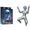 To Infinity - Silver Inflatable Squatting Alien Love Doll