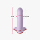 Fun Factory AMOR lavender - Lavender 14.6 cm Dildo
