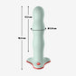 Fun Factory BOUNCER sage green - Sage Green 18.5 cm Dildo