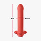 Fun Factory MAGNUM flashy coral - Coral Orange 18.3 cm Dildo