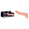 Extendor 9'' 2-in-1 Penis Extender & Masturbator - Flesh 22.9 cm Penis Extension Sleeve with Vagina Opening