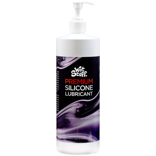 Wet Stuff - 990g Pump Top - Silicone Lubricant - 990 gram Bottle