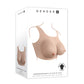 Gender X UNDERGARMENTS - PLATE D-CUP - Light - Flesh Wearable Breasts - D-Cup Size
