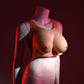 Gender X UNDERGARMENTS - PLATE D-CUP - Light - Flesh Wearable Breasts - D-Cup Size