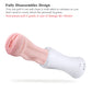 Hismith Vibrating Vagina Stroker Machine Attachment - USB Rechargeable Vibrating Vagina Stroker for Hismith Sex Machines