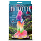 Alien Nation - Lick Of The Lair - Glow in Dark Rainbow 17.8 cm Fantasy Dong