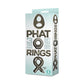 The 9's Phat Rings - Smoke Cock Rings - Set of 3