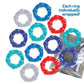 Baller's Dozen - Beaded - Individually Wrapped Cock Rings - Pack of 12