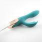Maia Skyler - Green 21.6 cm USB Rechargeable Bendable Rabbit Vibrator