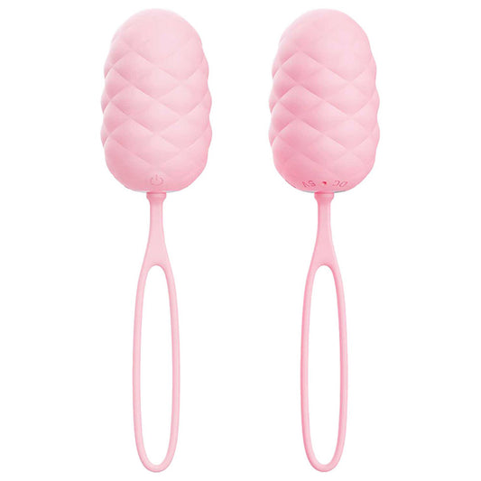 Adam & Eve PILLOW TALK EGG - Pink USB Rechargeable Vibrating Egg with Wireless Remote Control