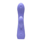 Adam & Eve GROOVY GLOW-UPS Wavie - Purple 16.5 cm USB Rechargeable Rabbit Vibrator