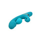 Adam & Eve SIRENS EMBRACE - Teal 24 cm USB Rechargeable Inflatable Rabbit Vibrator
