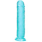 Adam & Eve CRYSTAL GEM Dildo - Emerald - Green 19.8 cm Dildo