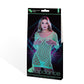 LAPDANCE Glow In The Dark Mini Dress - 1Size - Glow in the Dark - One Size