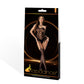 LAPDANCE Suspender Hose Bodystocking - Black - One Size