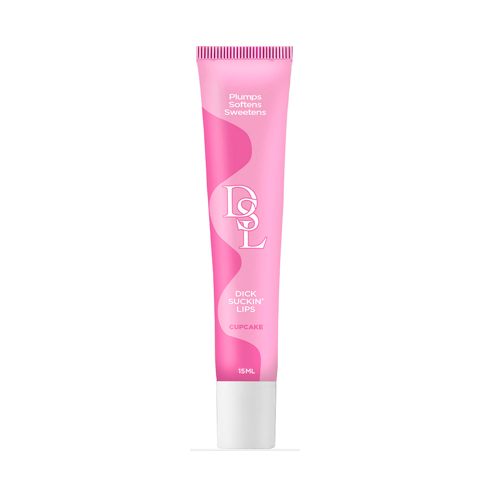 DSL Dick Sucking Lips - Cupcake - Cupcake Flavoured Lip Plumper - 15 ml Tube