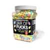 Jar Of Fucks I Have To Give - Fruit Flavoured Lollies - 850 gram Jar