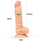 The Ultra Soft Dude - Flesh 20.3 cm (8'') Dong