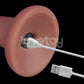 Dual Density Power Cock - 6 Inch Flesh - Flesh 16 cm USB Rechargeable Vibrating Dong