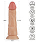 7 Inch Power Basics - Flesh 18 cm USB Rechargeable Vibrating Dong