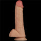 8 Inch Power Basics - Flesh 20 cm USB Rechargeable Vibrating Dong