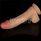 8.5 Inch Power Basics - Flesh 21.6 cm USB Rechargeable Vibrating Dong