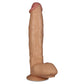 King Size 11'' Realistic Dildo - Flesh 29.5 cm Dong