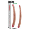 Lady-Killer Tapered Double Dildo - Flesh 35.5 cm (14'') Double Dong